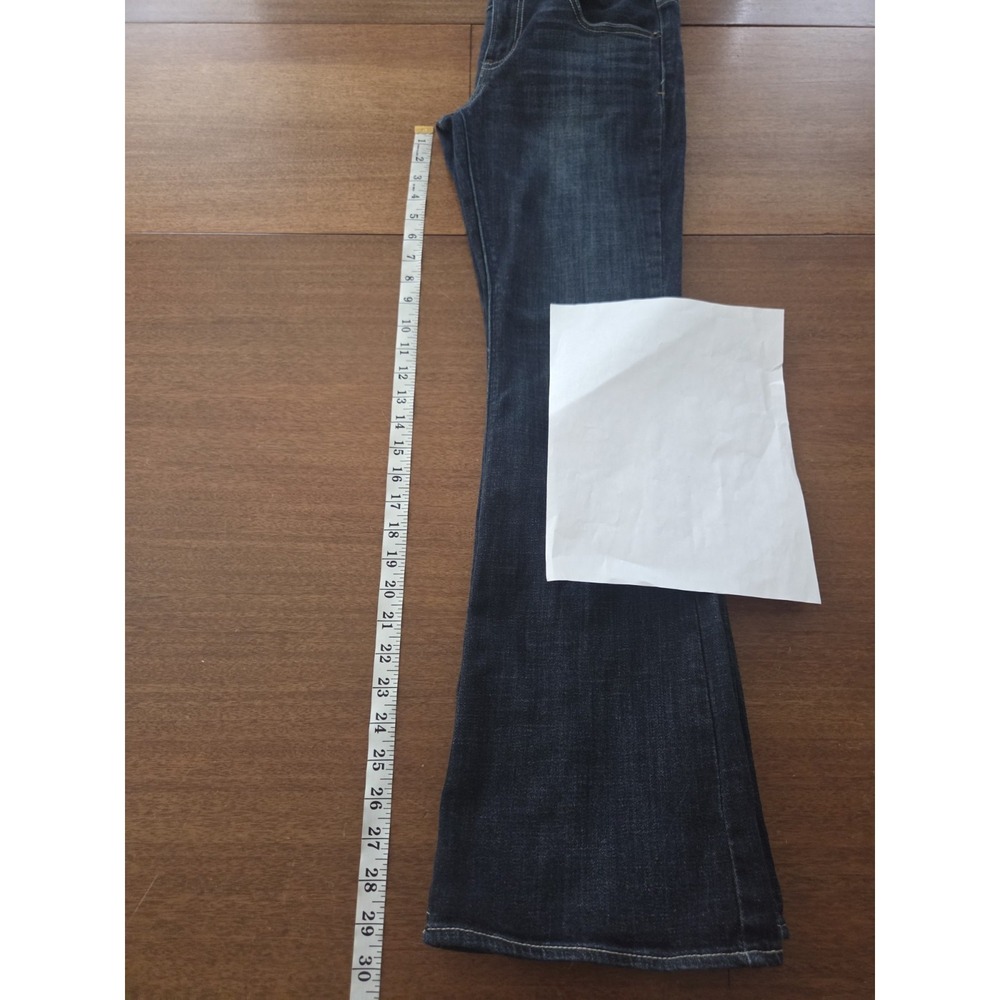 American Eagle Artist Stretch Jeans Women's 8x29.5 Bootcut Flare - Picture 8 of 10
